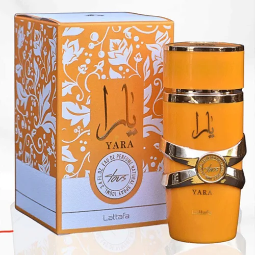 ادکلن زنانه لطافه مدل یارا توس زرد Yara Tous