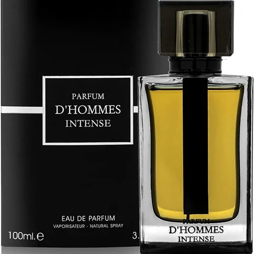 ادکلن فراگرنس ورد مدل د هوم اینتنس رایحه دیور هوم اینتنس مردانه ( D'Hommes Intense)Dior Homme Intense
