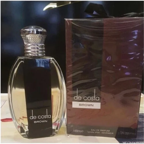 ادکلن فراگرنس ورد دی کوستا بروون(براون) رایحه دانهیل قهوه ایی ، Dunhill Brown(De costa Brown)