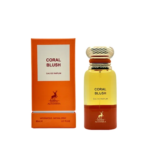 ادکلن الحمبرا مدل کورال بلاش رایحه تام فورد بیتر پیچ( Coral Blush )  Tom Ford Bitter Peach