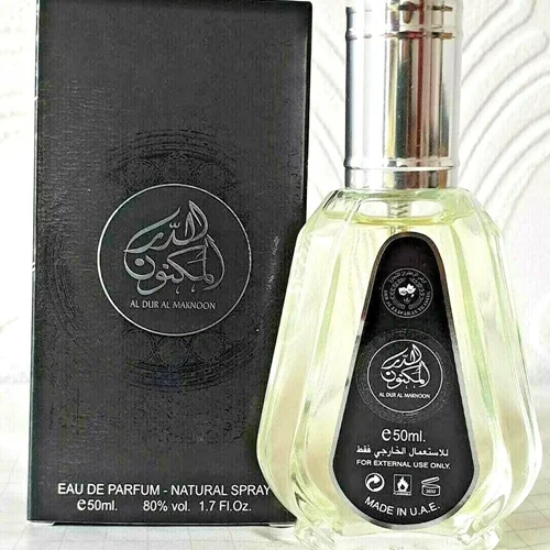 ادکلن 50 میل ارض الزعفران مدل دار المکنون مشابه رایحه کرید اونتوس (MAKNOON) Creed Aventus