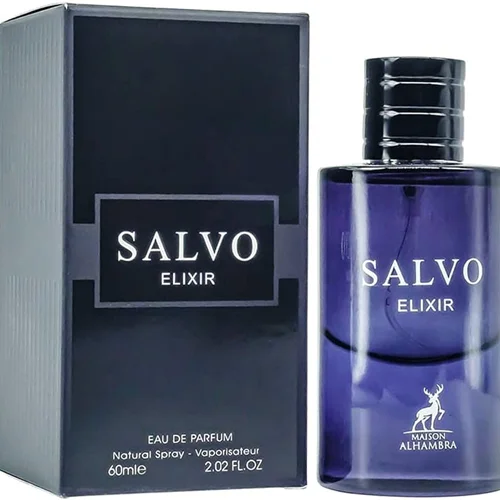 ادکلن سالوو الکسیر الحمبرا رایحه دیور ساواج الکسیر ، (Salvo)Dior Sauvage Elixir