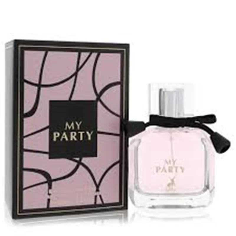 ادکلن الحمبرا مدل مای پارتی رایحه ایو سن لورن مون پاریس( My Party)YSL Mon Paris