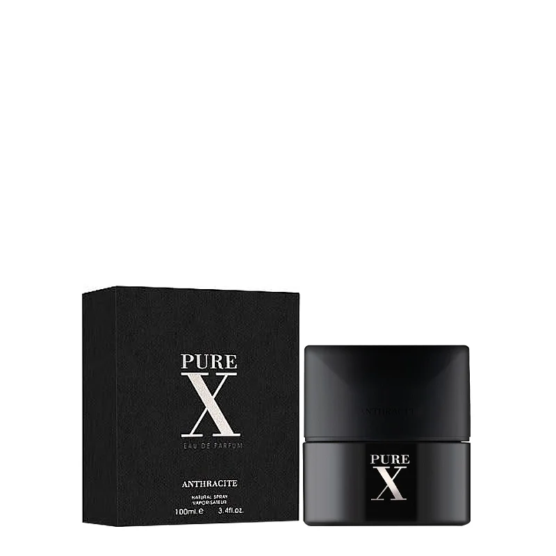 عطر ادکلن فراگرنس ورد مدل پیور ایکس انتراسیت fragrance world pure x anthracite