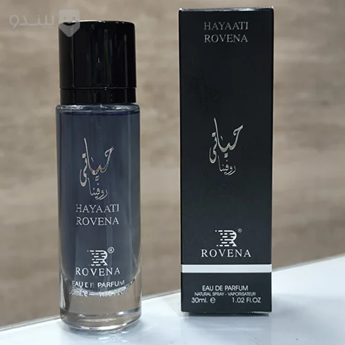 ادکلن حیاتی مشکی 30 میل روونا Hayaati rovena