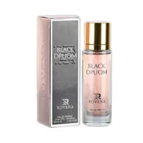 ادکلن بلک اپیوم روونا 30 میل رایحه ایو سن لوران بلک اوپیوم Rovena Black Opuom