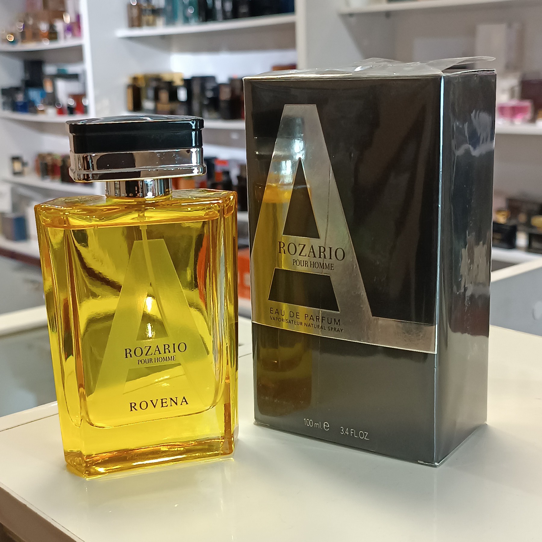ادکلن مردانه روونا مدل رزاریو پور هوم رایحه آزارو پور هوم (rovena rozario pour homme)  Azzaro pour Homme