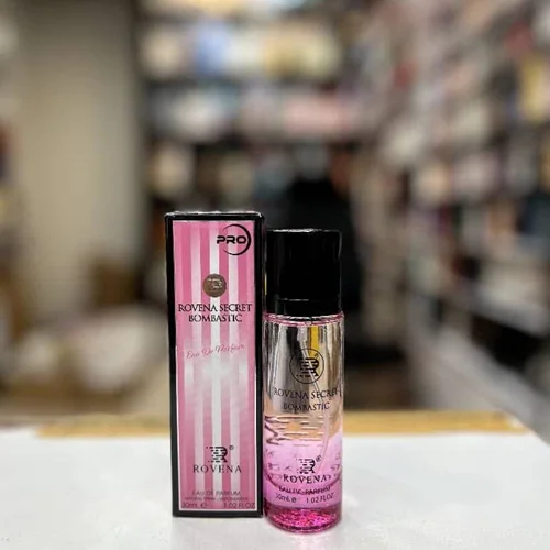 عطر 30 میل روونا مدل سکرت بمباستیک رایحه ویکتوریا سکرت بامب شل (Rovena Secret Bombastic)Victoria Secret Bombshell
