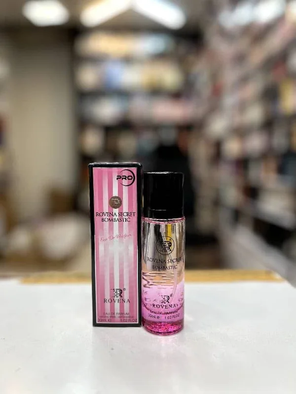 عطر 30 میل روونا مدل سکرت بمباستیک رایحه ویکتوریا سکرت بامب شل (Rovena Secret Bombastic)Victoria Secret Bombshell