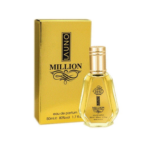 ادکلن 50 میل فراگرنس ورد مدل لائونو میلیون رایحه وان میلیون(launo million) Paco Rabanne 1 Million