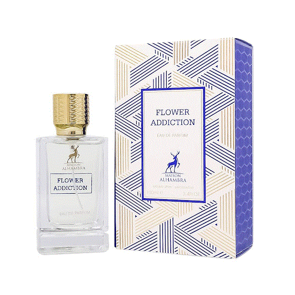 ادکلن الحمبرا مدل ادیکشن فلاور رایحه ایکس نیهیلو فلور نارکوتیک (Flower Addiction) Ex Nihilo Fleur Narcotique