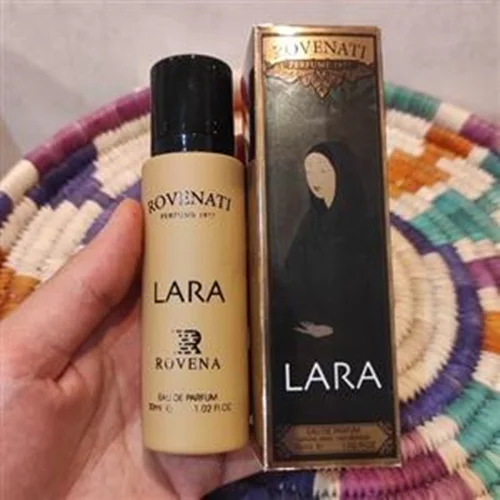ادکلن زنانه مدل لارو 30 میل روونا رایحه زرجوف کازاموراتی لیرا Rovena Rovenati Lara (Lira)