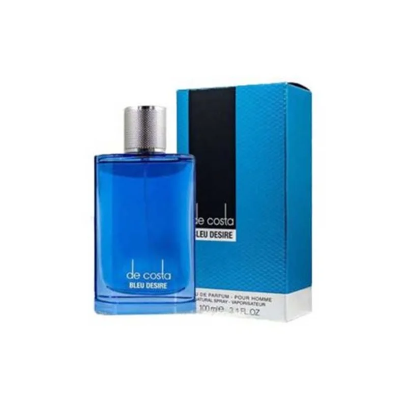 ادکلن مردانه فراگرنس ورد مدل د کاستا بلو دیزایر رایحه دانهیل آبی (de costa Bleu desire) Dunhill Desire Blue