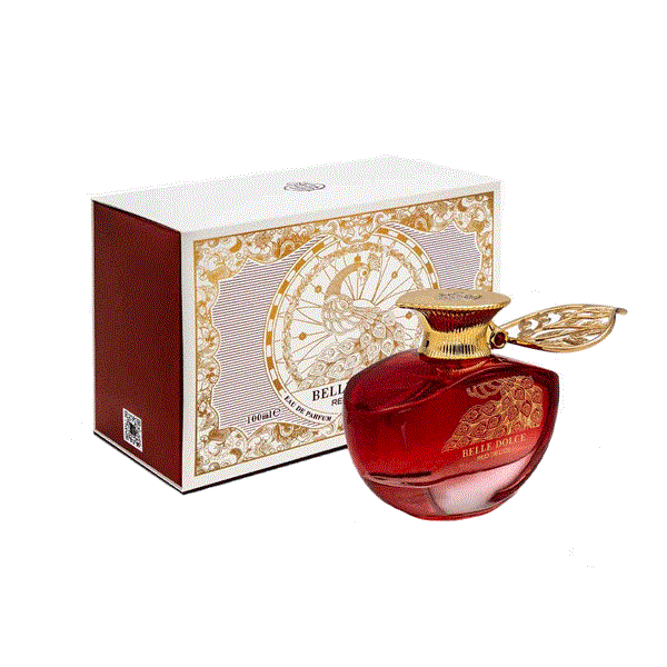 ادکلن فراگرنس ورد بله دولچه رد دلیس رایحه کایالی ایدن جویسی اپل (Belle Dolce Red Delice) Kayali Eden Juicy Apple