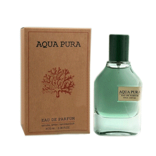 ادکلن فراگرنس ورد مدل آکوا پورا رایحه اورتو پاریسی مگاماره (Aqua Pura)Megamare