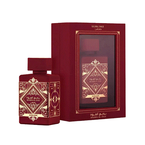 ادکلن لطافه مدل بدیع العود سابلیم رایحه کایالی ادن جویسی اپل 01 (Badee Al Oud sublime)Kayali Huda beauty Eden Juicy Apple