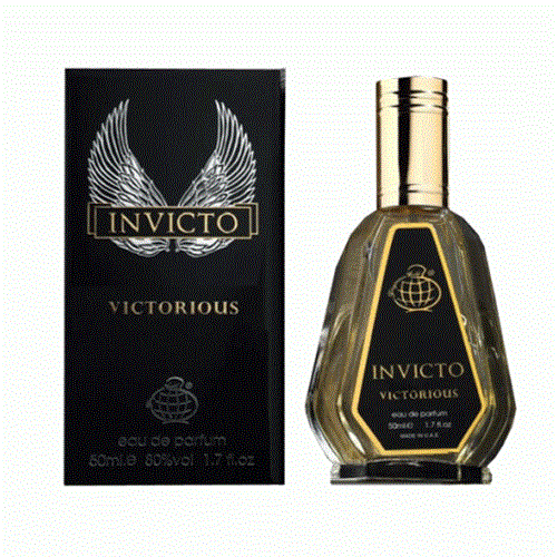 ادکلن 50 میل فراگرنس ورد مدل اینوکتو ویکتوریوس رایحه اینوکتوس ویکتوری (Invicto Victorious )Paco Rabanne Invictus Victory