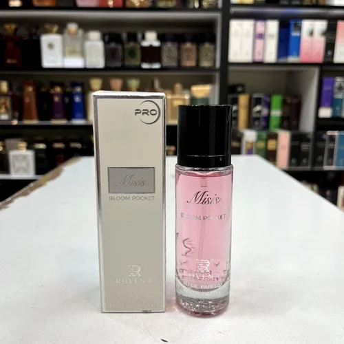 ادکلن 30 میل روونا مدل میسیس بلوم پوکت رایحه میس دیور بلومینگ بوکت - صورتی(misis bloom pocket) Miss Dior Blooming Bouquet