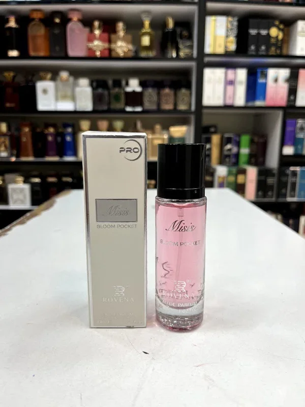 ادکلن 30 میل روونا مدل میسیس بلوم پوکت رایحه میس دیور بلومینگ بوکت - صورتی(misis bloom pocket) Miss Dior Blooming Bouquet