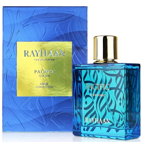 عطر ادکلن ریحان _ رایحان مدل پسیفیک پور هوم آبی مشابه پاکورابان اینوکتوس (اینویکتوس)(pacific pour homme) Paco Rabanne Invictus