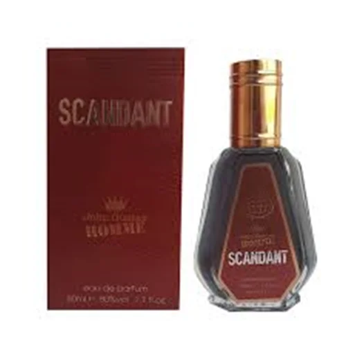 ادکلن 50 میل فراگرنس ورد مدل اسکندانت ژان گوستای هوم رایحه ژان پل گوتیه اسکندل مردانه( قرمز) _ اسکندال (scandant john gustay)  Jean Paul Gaultier Scandal Pour Homme