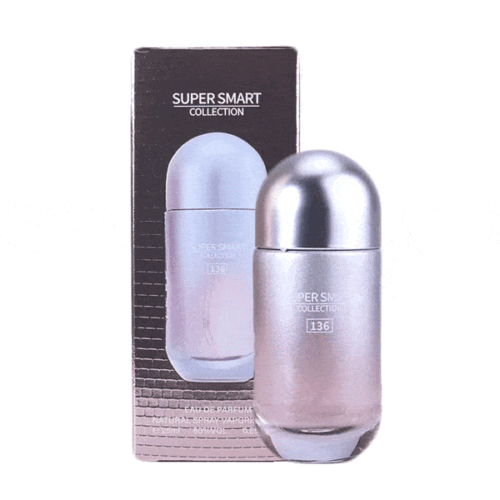 ادکلن 25 میل سوپر اسمارت کالکشن کد 136 رایحه کارولینا هررا ۲۱۲ وی آی پی رز Carolina Herrera 212 VIP Rose
