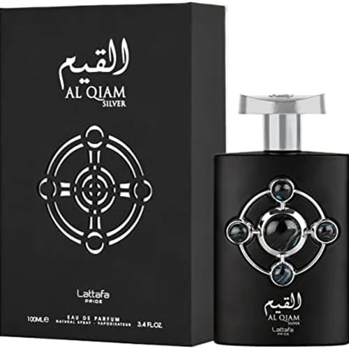 ادکلن لطافه پراید مدل القیم نقره ایی مشابه بولگاری تایگار  (Bvlgari Tygar)Al Qiam Silver