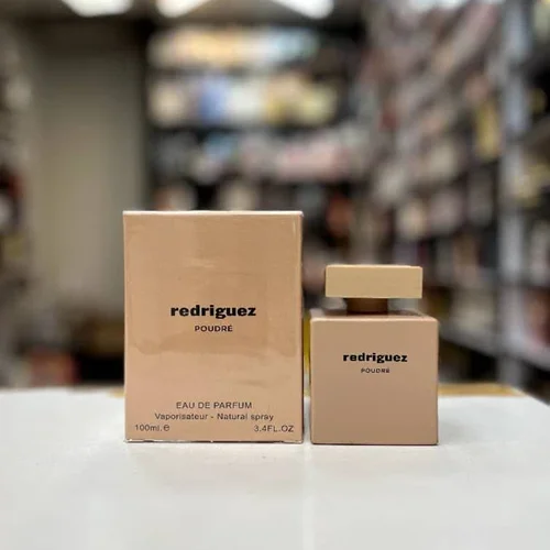 ادکلن فراگرنس ورد مدل ردریگز پودر رایحه نارسیسو پودری( redriguez)  Narciso Rodriguez Narciso Poudree