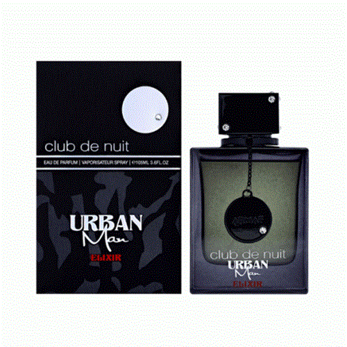 ادکلن آرماف مدل کلاب د نویت اوربان من الکسیر رایحه ساواج الکسیر (Club De Nuit Urban Elixir )  Sauvage Elixir