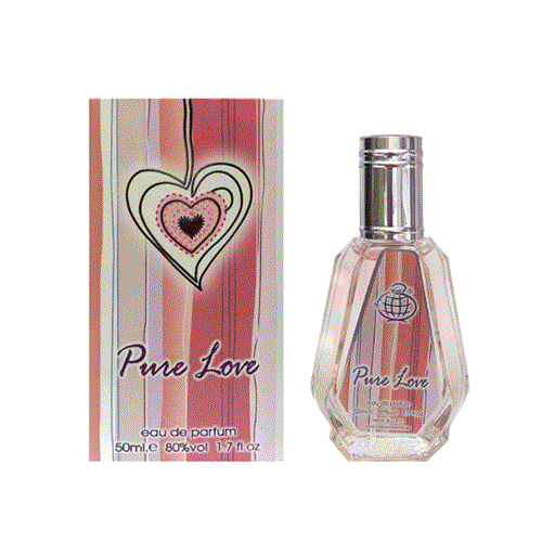 ادکلن 50 میل فراگرنس ورد مدل پور لاو   Fragrance World  Pure Love