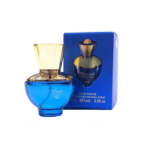 عطر 25 میل اسمارت کالکشن کد 543 رایحه ورساچه دیلان بلو زنانه  Versace Pour Femme Dylan Blue