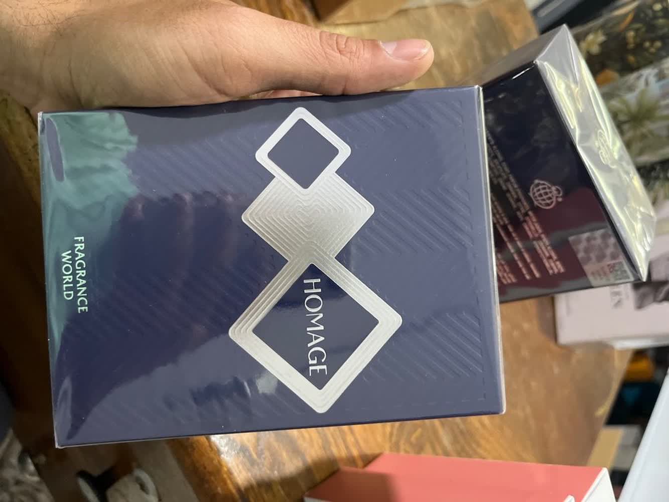 ادکلن فرگرانس ورد مدل هوماج مشابه تریبیوت بلو افنان _ تریبیوت آبی افنان (fragrance world homage) Tribute Blue afnan