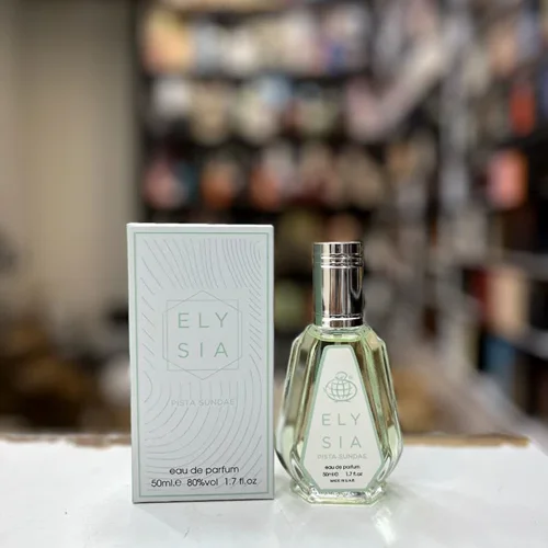 ادکلن 50 میل فراگرنس ورد مدل الی سیا پیستا ساندا _ سوندا رایحه کایالی یام پیستاچیو جلاتو (ely sia pista sundae)Kayali Yum Pistachio Gelato