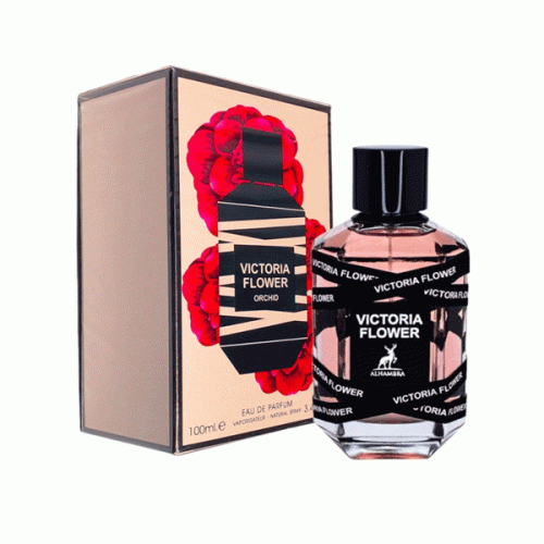 ادکلن الحمبرا مدل ویکتوریا فلاور ارکید رایحه ویکتور اند رولف فلاوربمب رابی ارکید (Victoria Flower orchid) Viktor Rolf Flowerbomb Ruby Orchid