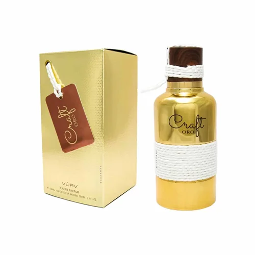 ادکلن وورو مدل کرافت اورو طلایی مشابه اینوکتوس پاکو رابان(اینویکتوس)(craft oro) Paco Rabanne Invictus