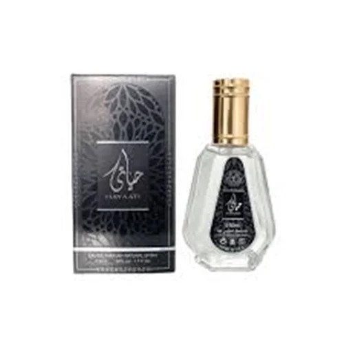 ادکلن 50 میل ارض الزعفران مدل حیاتی رایحه اینوکتوس پاکورابان (اینویکتوس)(hayaati) Paco Rabanne Invictus